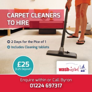 Carpet Cleaner - 2 Days for Price of 1 (Includes Cleaning Tablet) 